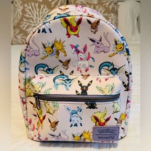 Eevee Evolutions Loungefly Pokemon Eeveelutions Mini Backpack